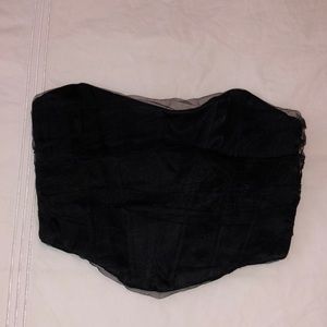 Zara Tulle Corset Top